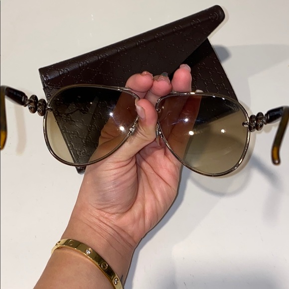 Authentic Gucci aviators - Picture 5 of 5